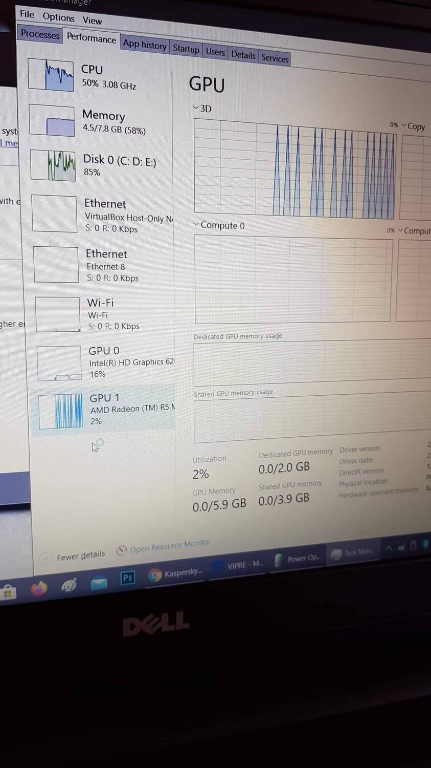 Gpu jumps from 0 to 100 on idle and keeps zigzaging Troubleshooting