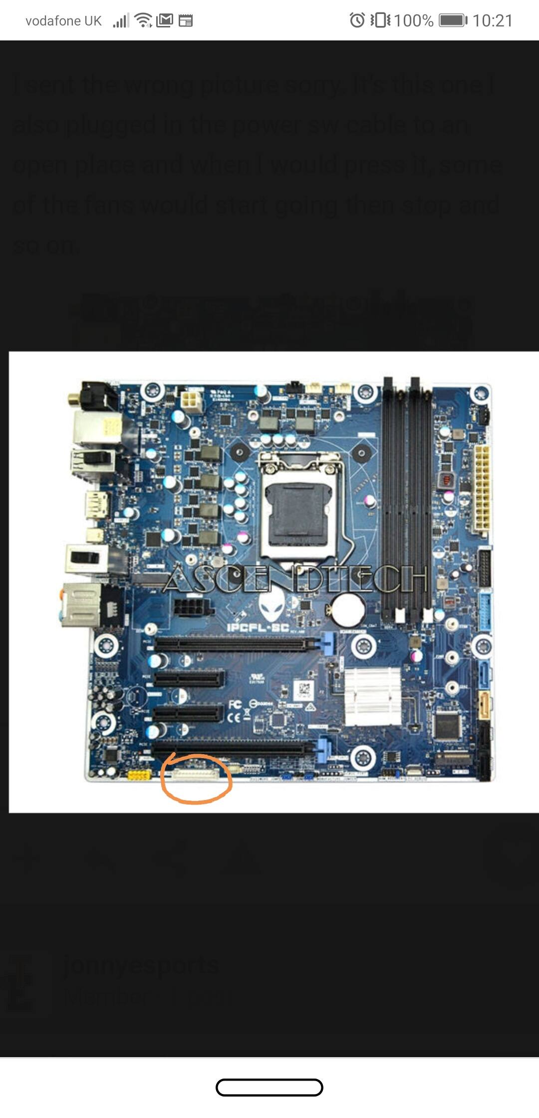 Motherboard doesn’t have place to plug in power switch CPUs