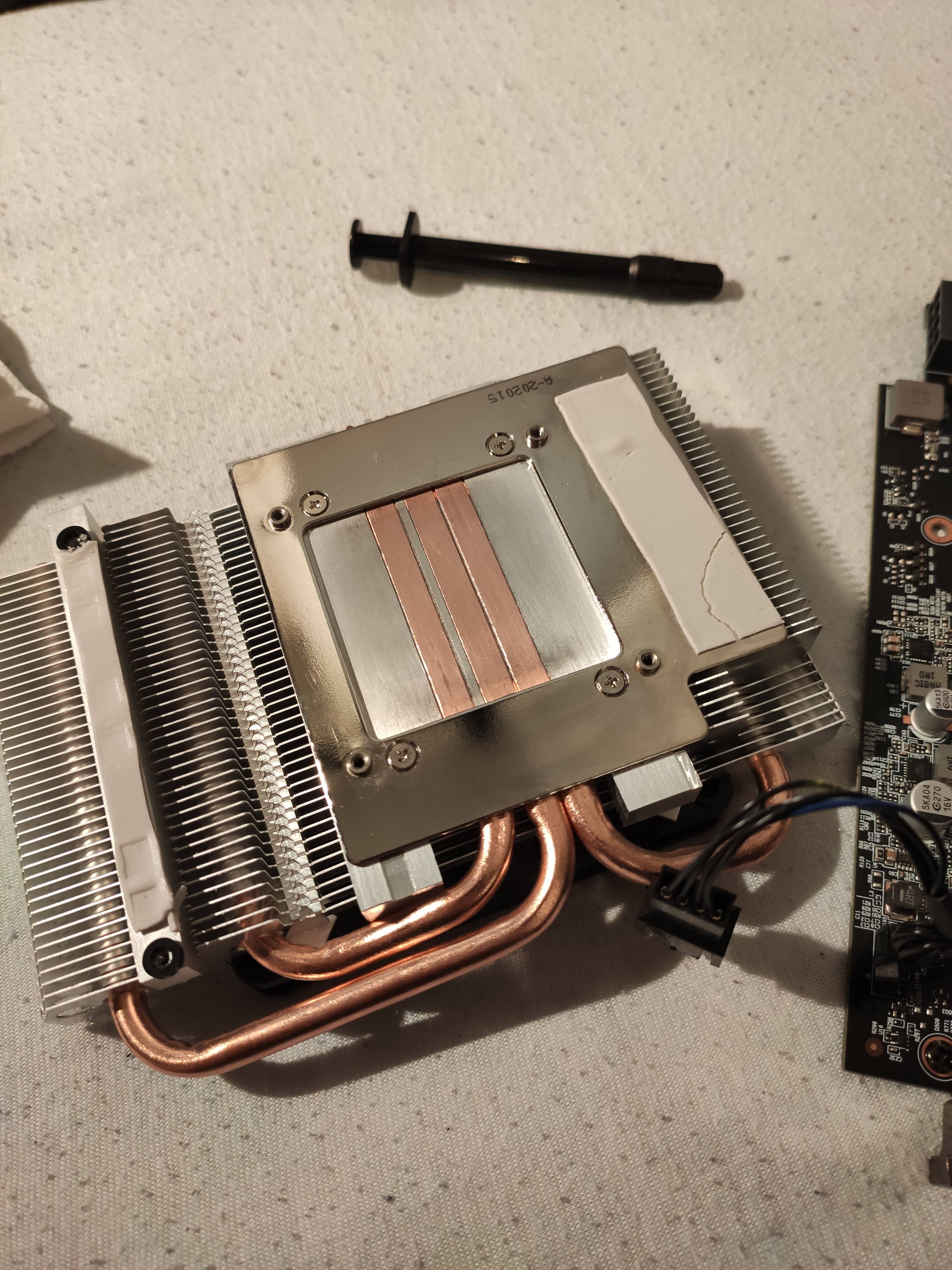 I use liquid metal on "this" GPU heatsink? - Graphics Cards - Linus Tech