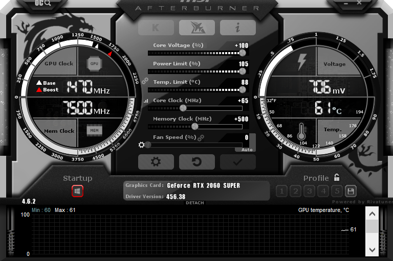RTX 2060 SUPER running constant core memory clock speeds Graphics Cards - Linus Tech Tips