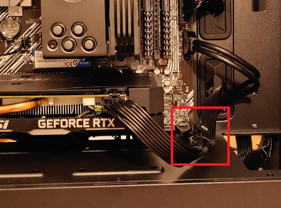 Can i connect the 8pin pcie cable into the psu both ways? - Power ...