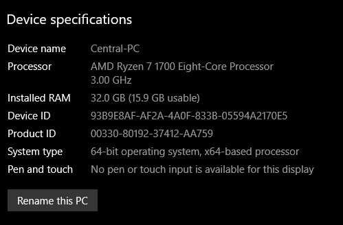 Part of memory not avaiable CPUs Motherboards and Memory