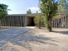 This is the Visitor Building of the KZ Dachau