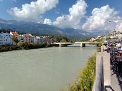 The River Inn in the City of Innsbruck 2/3