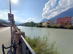 The River Inn in the City of Innsbruck 1/3