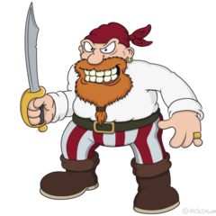 The bad Pirate guy