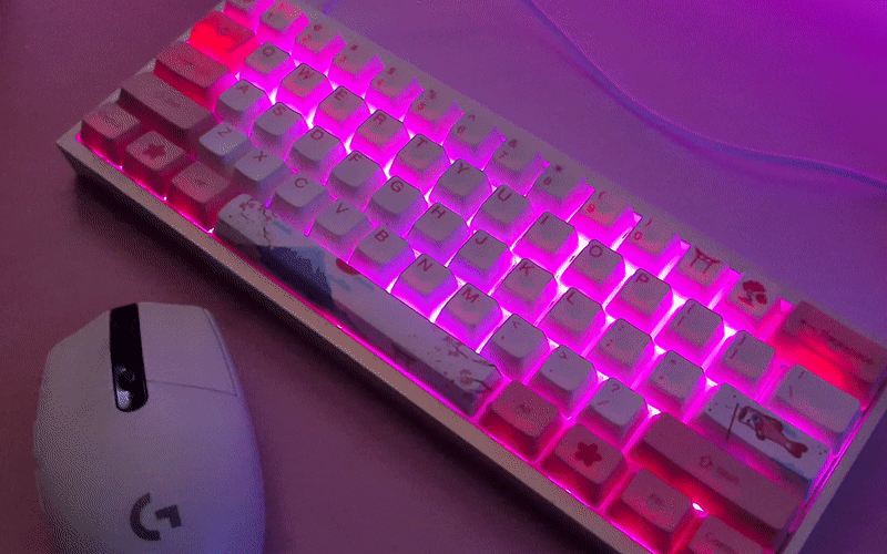Tokyo Sakura - My Custom Keyboard