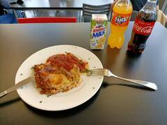 I had Lasagna for lunch at school on the 15.12.2020.