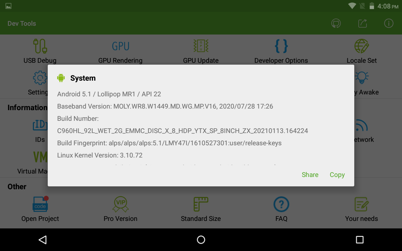 Haleron iLet Mini HAL : une tablette fake Android à 199 dollars