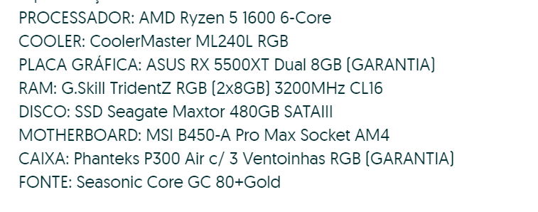 Ryzen 5 1600 rx best sale 5500 xt