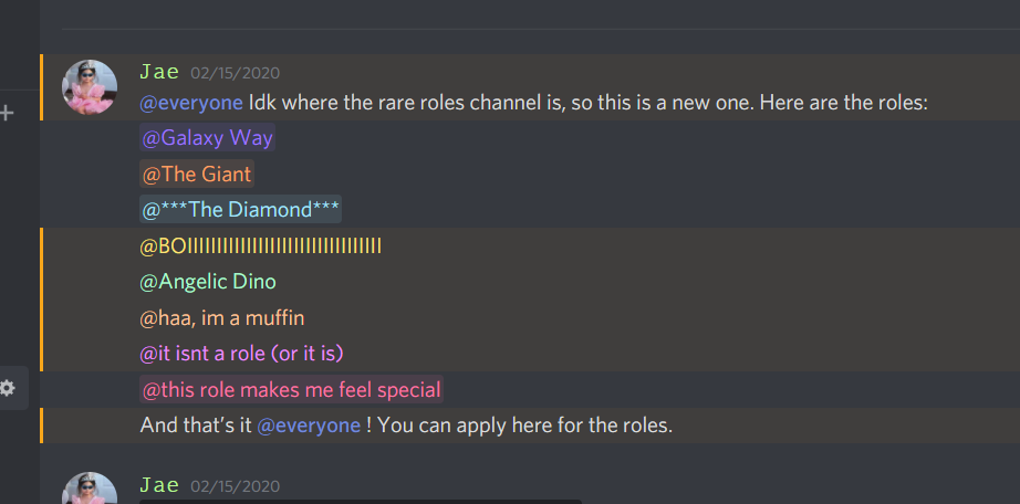 i need some ideas for roles on discord - Off Topic - Linus Tech Tips