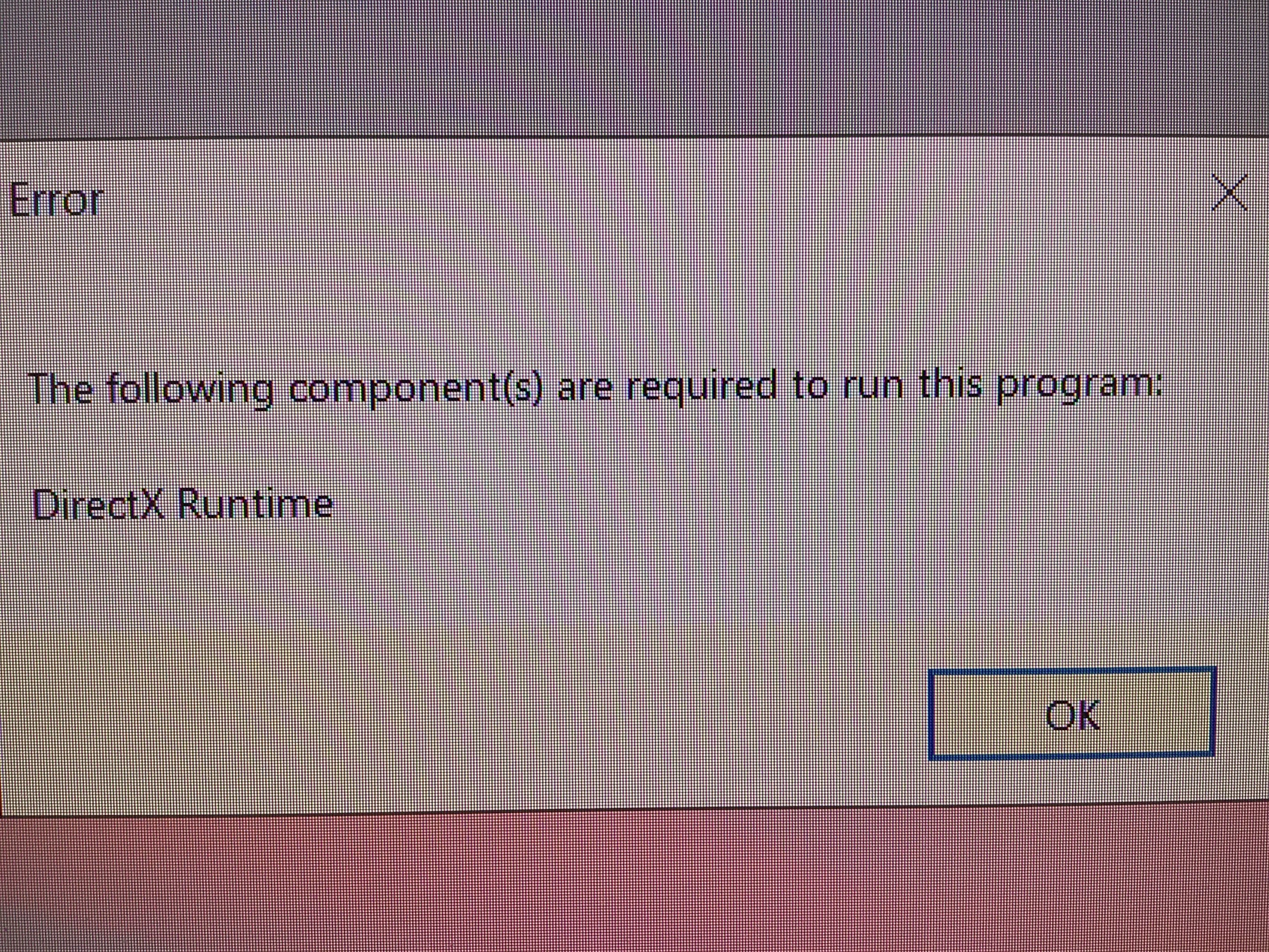 Can someone tell me how to fix this? I've tried to install