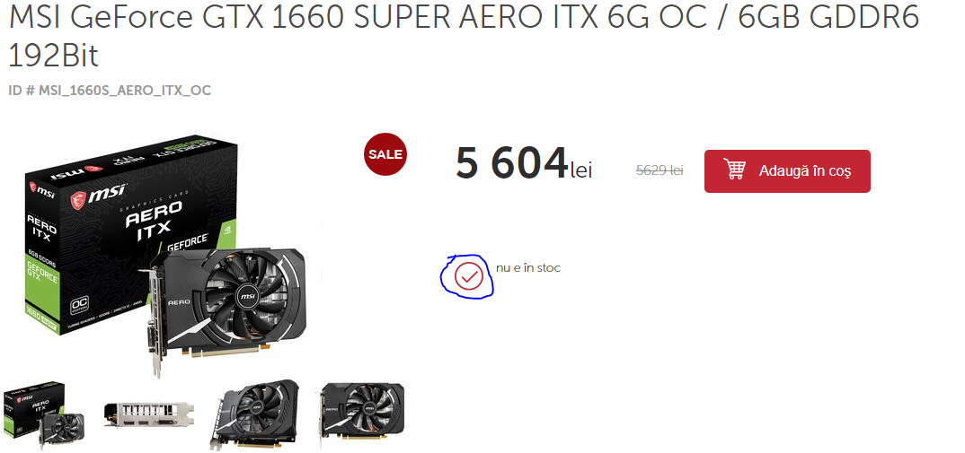 Msi geforce gtx 1660 super aero itx oc 6gb gddr6 hot sale