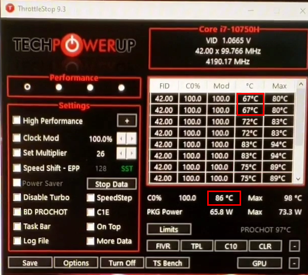 Intel XTU CPU overwrites Power limit and automatically reset to 61.00W