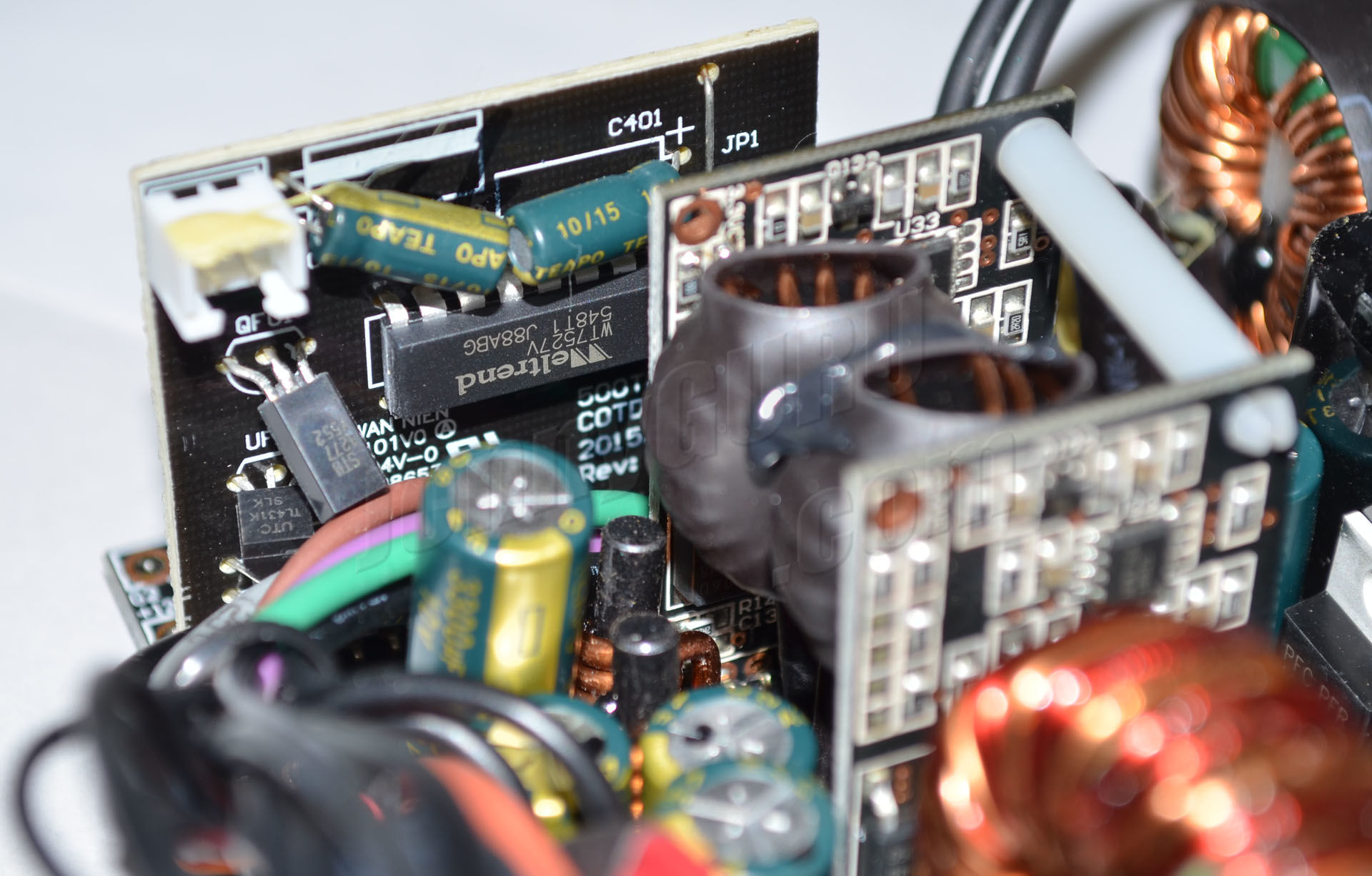 EVGA BQ 750 tear down (old review) Power Supplies