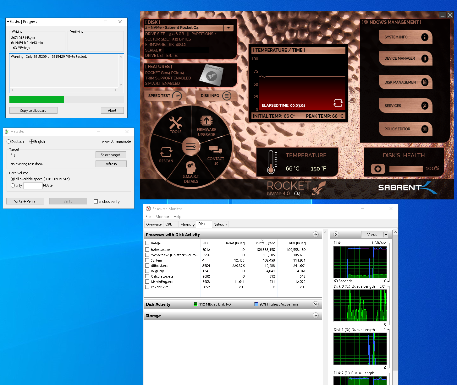 This ludicrous 168TB Sabrent SSD setup hits 31GB/s read speed