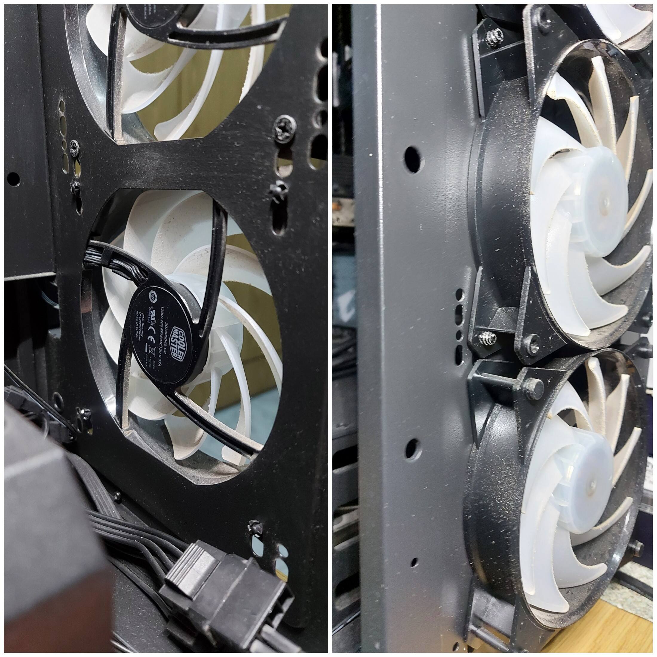 After my fan position post, with your suggestions i removed bottom left fan  and flipped top right fan as intake. My question is; should i remove the  top right fan? or flip