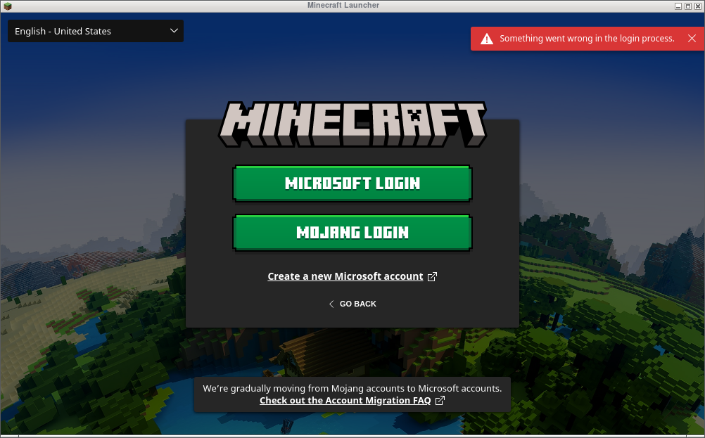 AUR (en) - minecraft-launcher