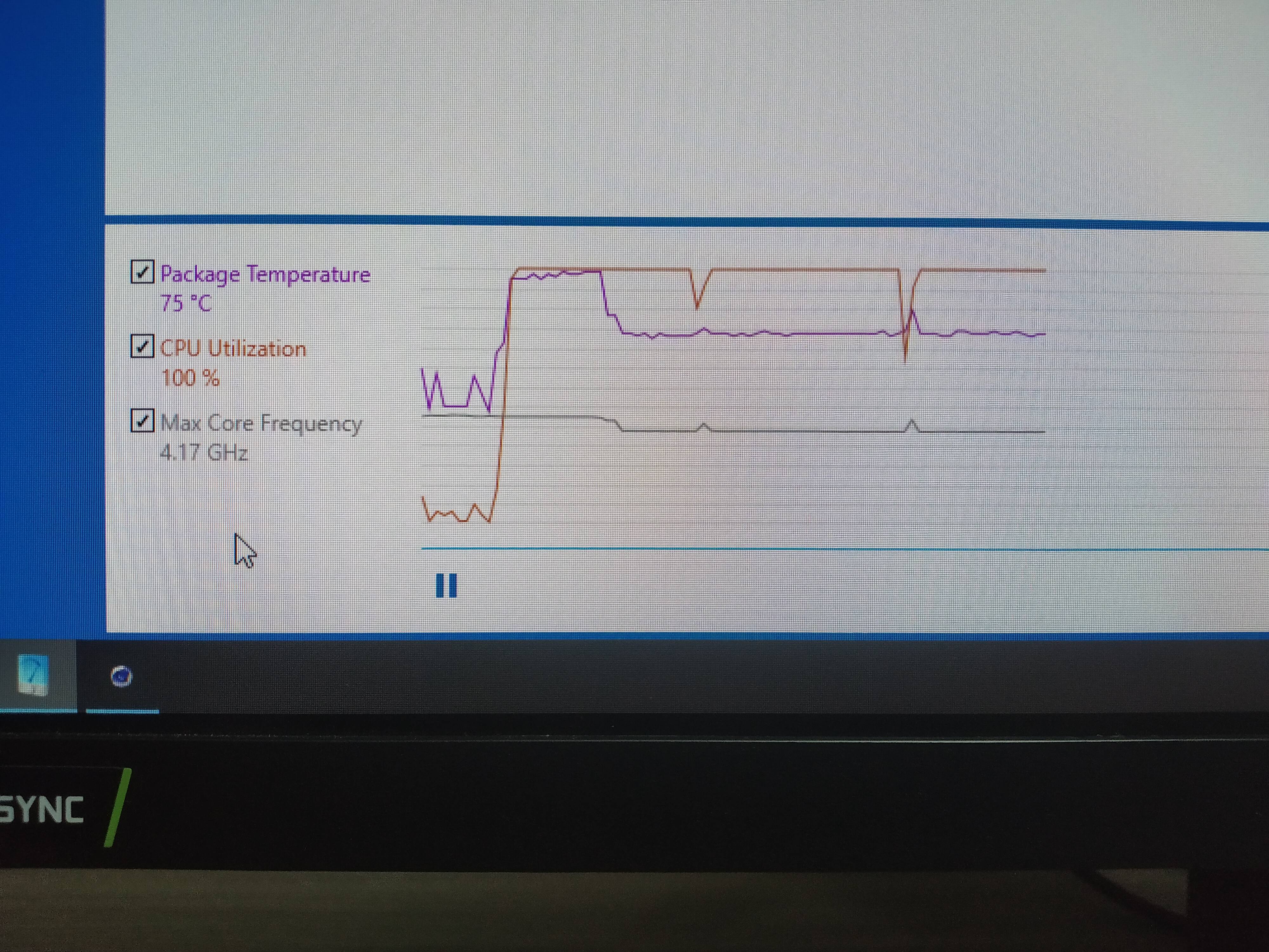 Sudden CPU temp spike : r/overclocking