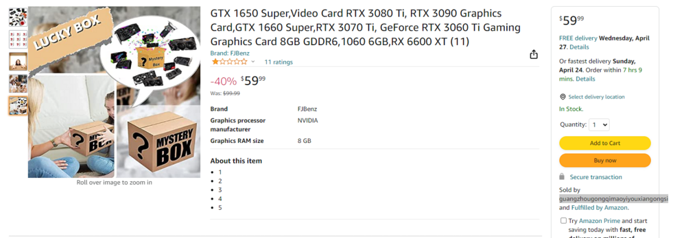 Nvidia discount 1650 amazon