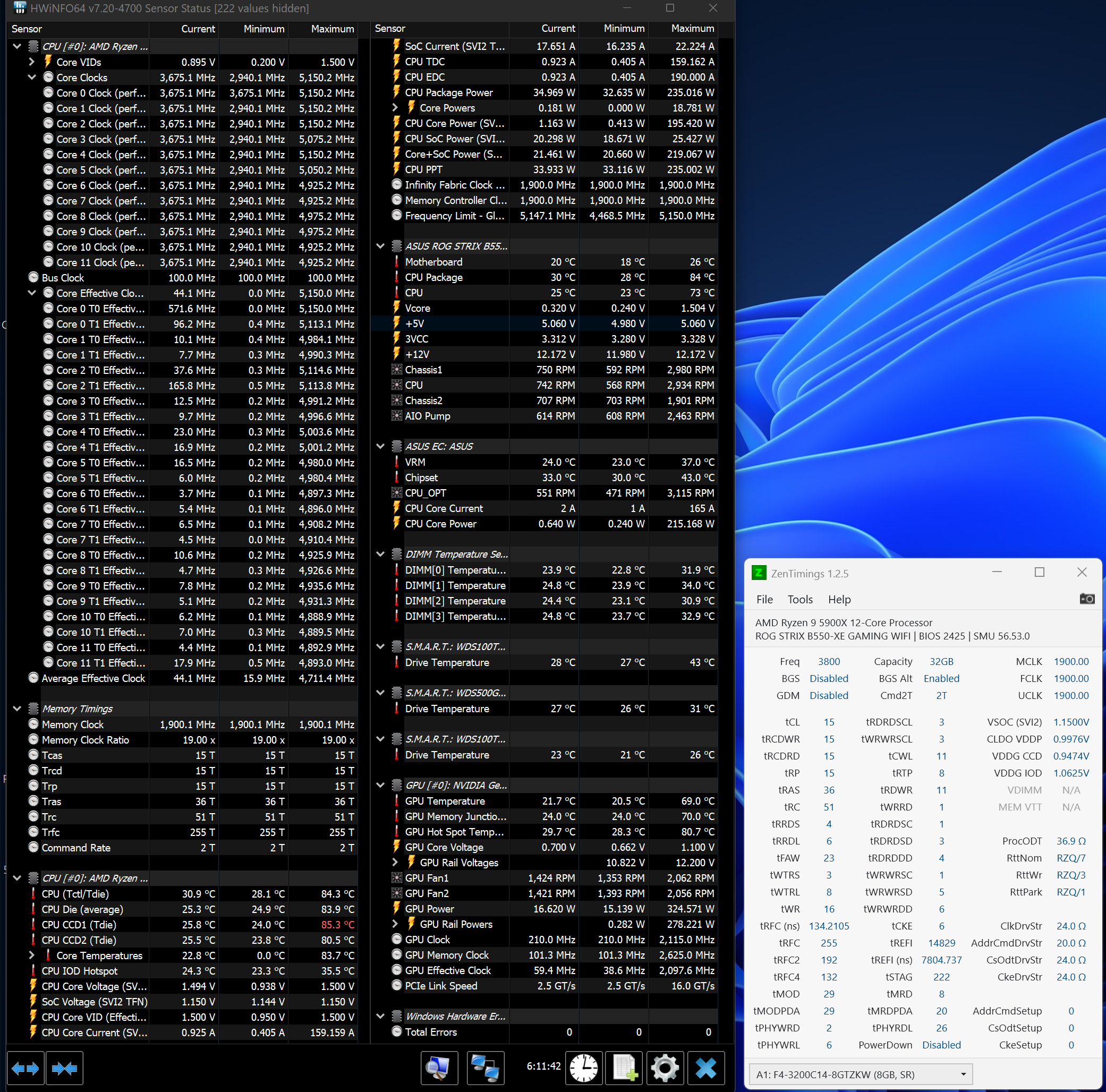 5950X Temp spikes?