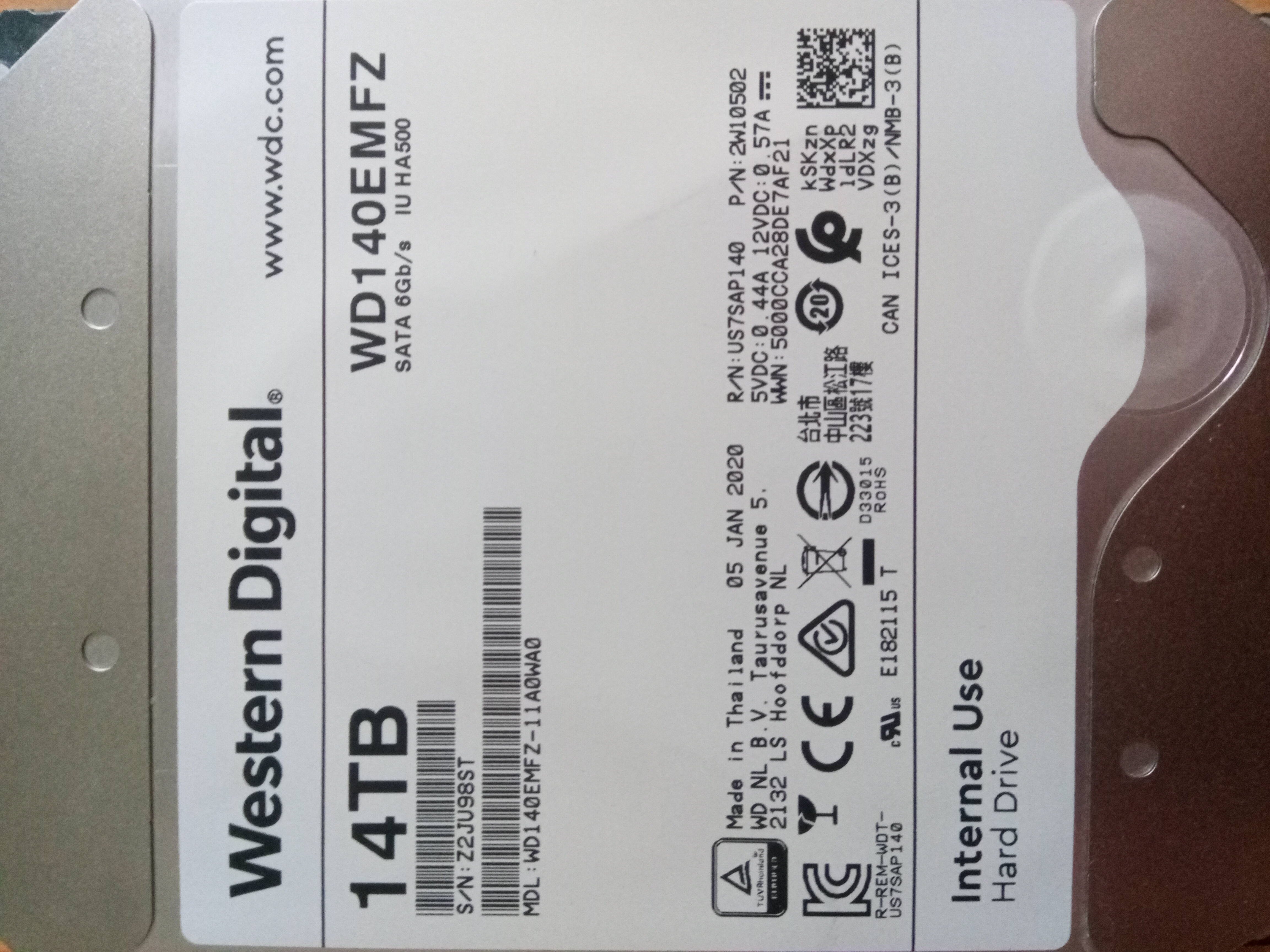 Shucked HDD stopped working internally (only powers up with external  adapter) - Troubleshooting - Linus Tech Tips