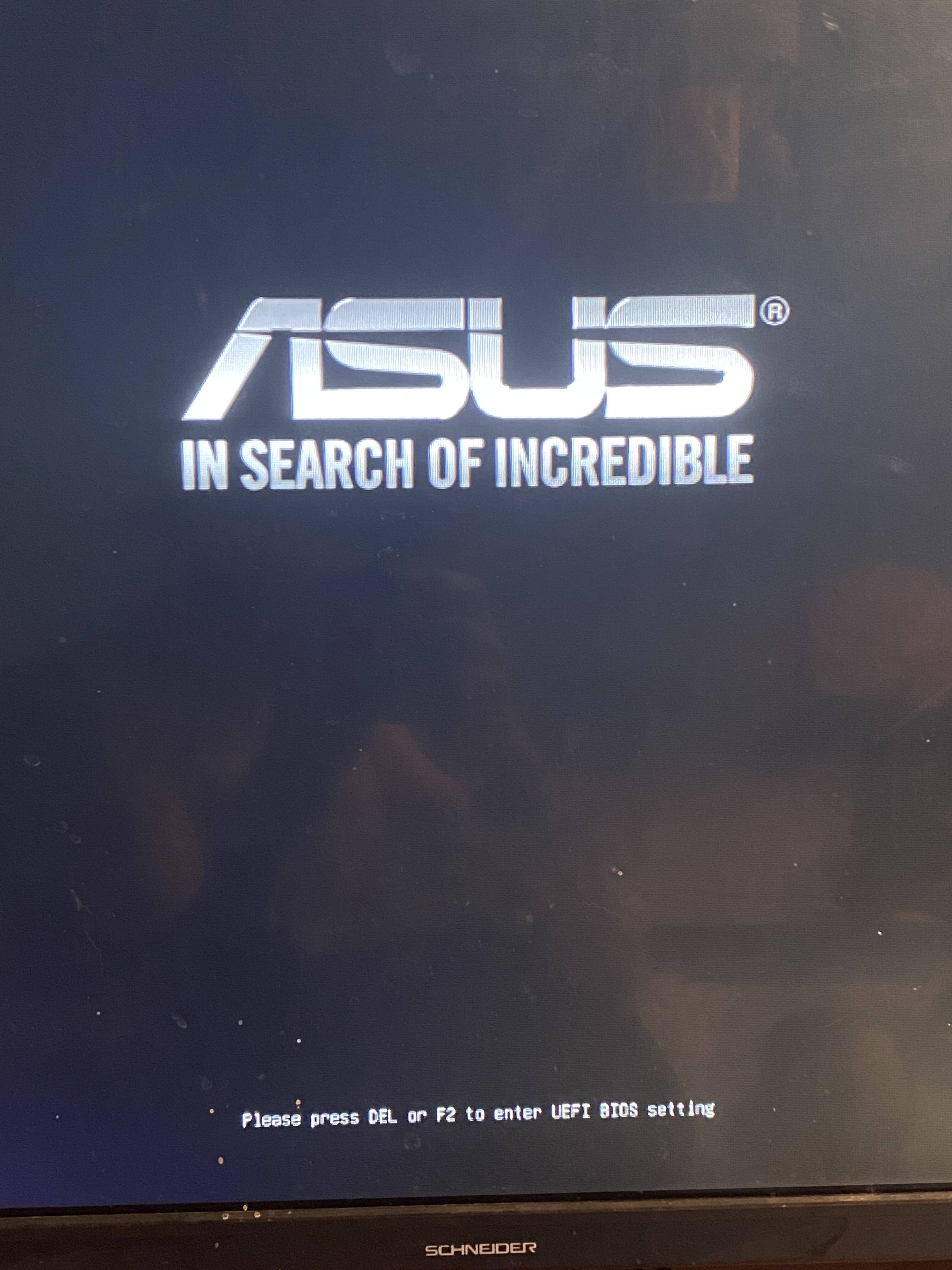 asus in search of incredible logo