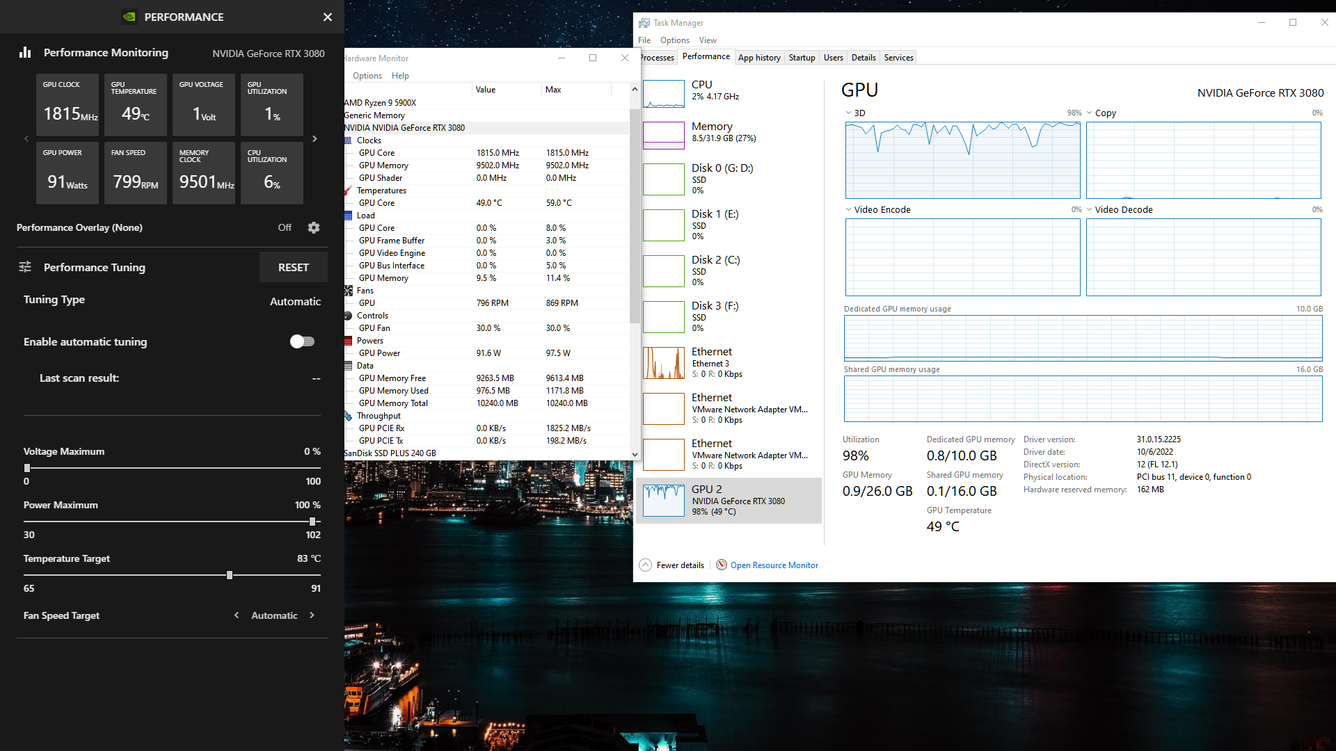 Nvidia hot sale performance monitor