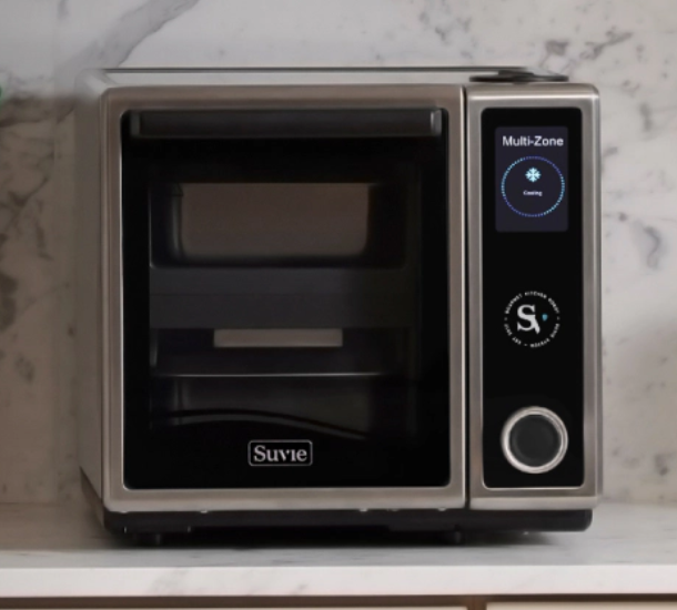 The Suvie Kitchen Robot Keeps Food Cool, then Cooks It