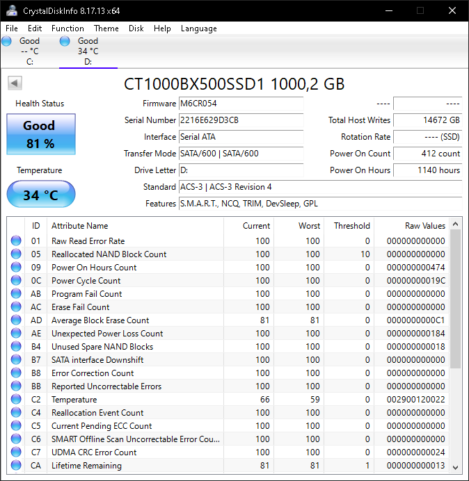 Storage Tech Crucial Linus 1TB BX500 Devices Tips very inches slow? - my 2.5 is -