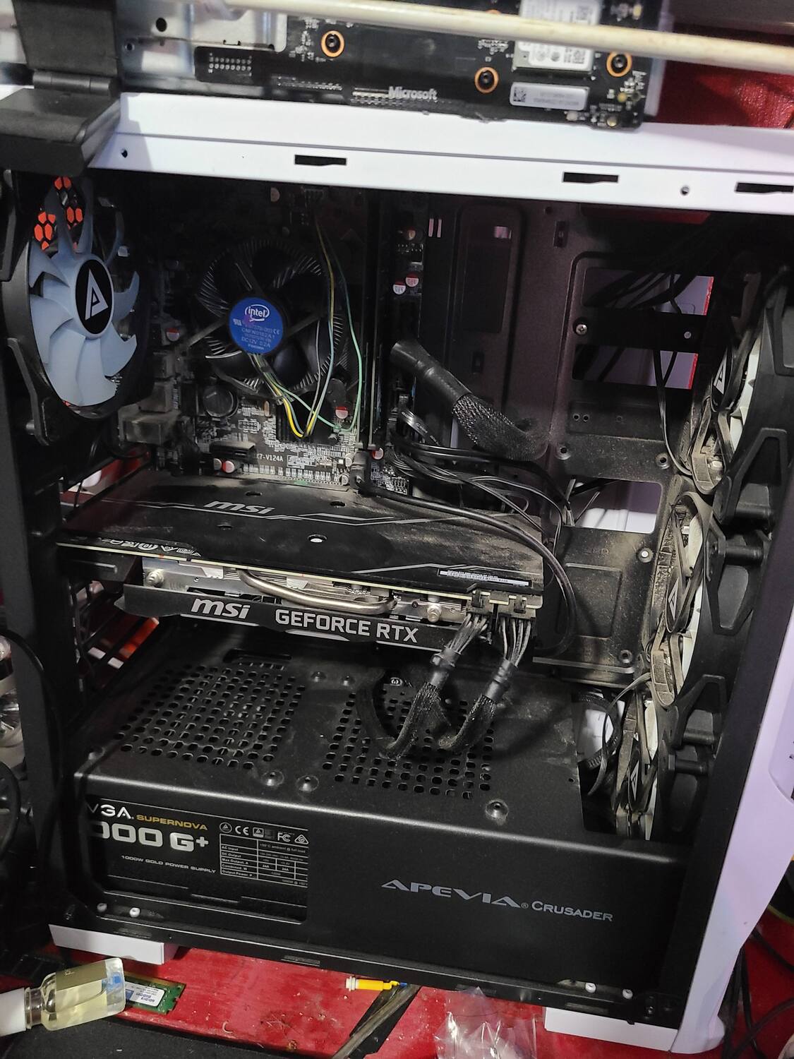 My computer smells like it has a burning smell what should I do to try