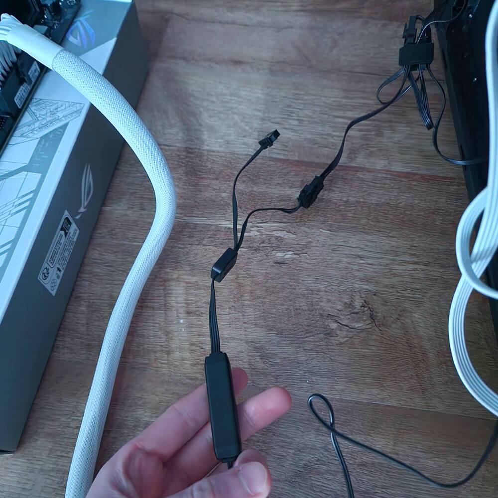 Was plugging in a rgb cable into my motherboard and now my pc wont turn on and the power supply