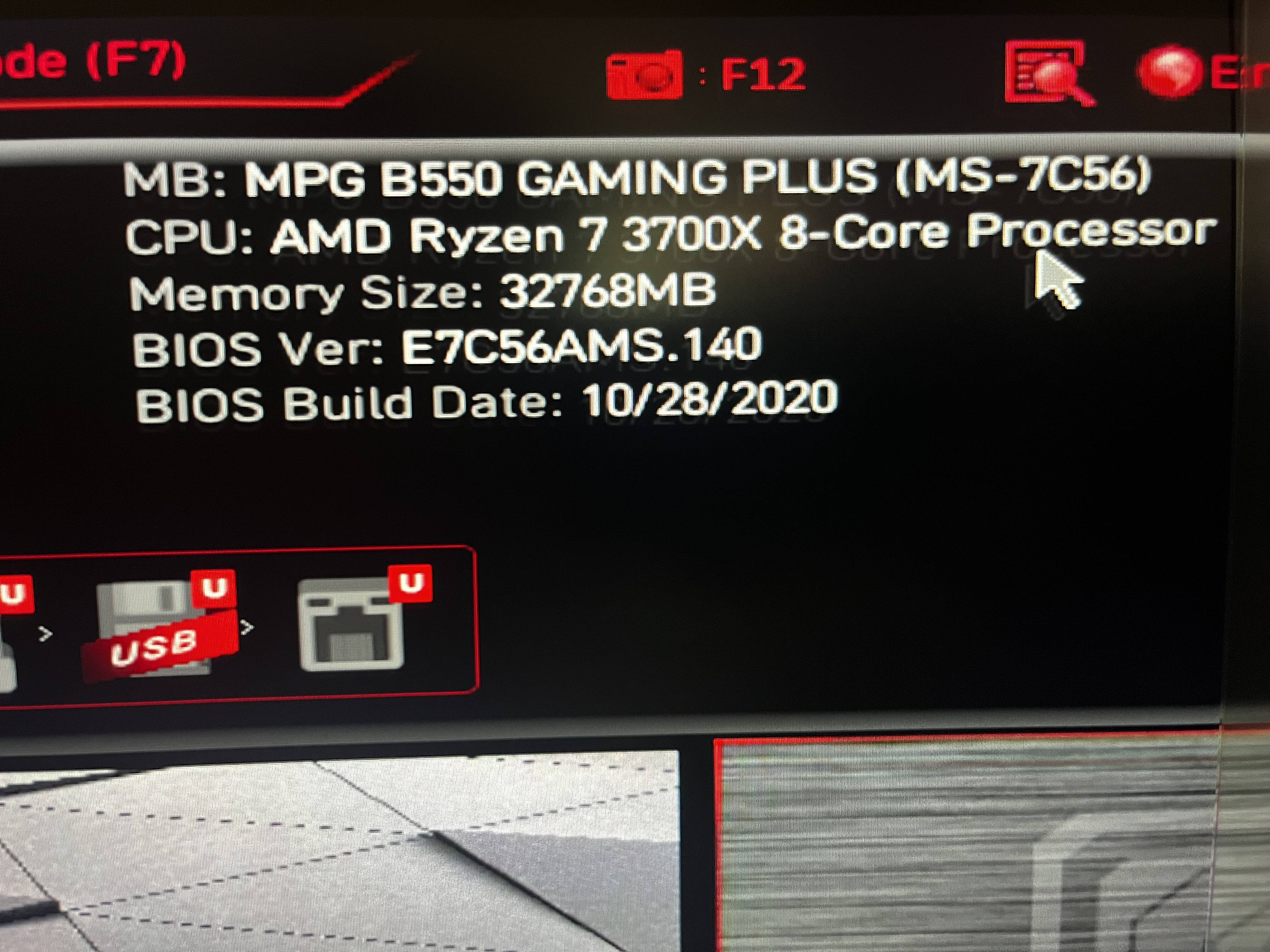 MSI MPG B550 Gaming Plus Bios version. - CPUs, Motherboards, and Memory -  Linus Tech Tips