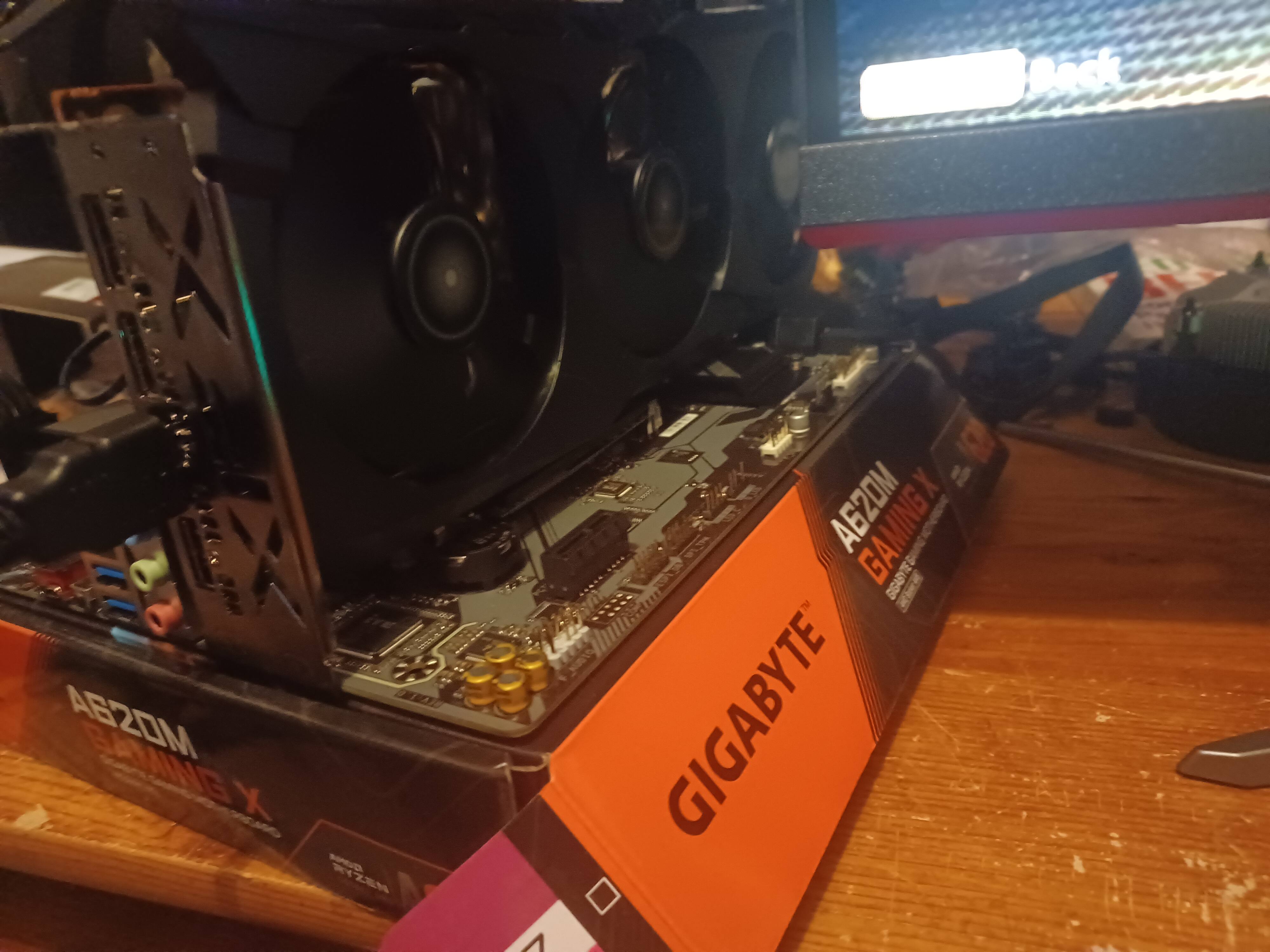 GIGABYTE A620M gaming X motherboard is not showing TEAMGROUP