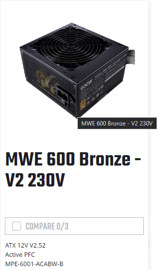 will my 600w bronze PSU be enough for RTX 4060? - Power Supplies 