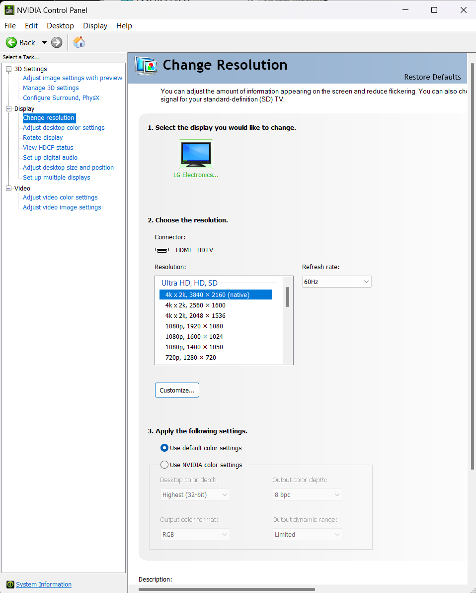 I just bought a 360hz monitor but there is no 360hz option in Nvidia  control panel or the settings, does anyone know a fix? : r/pchelp