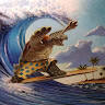 Surfing Turtle
