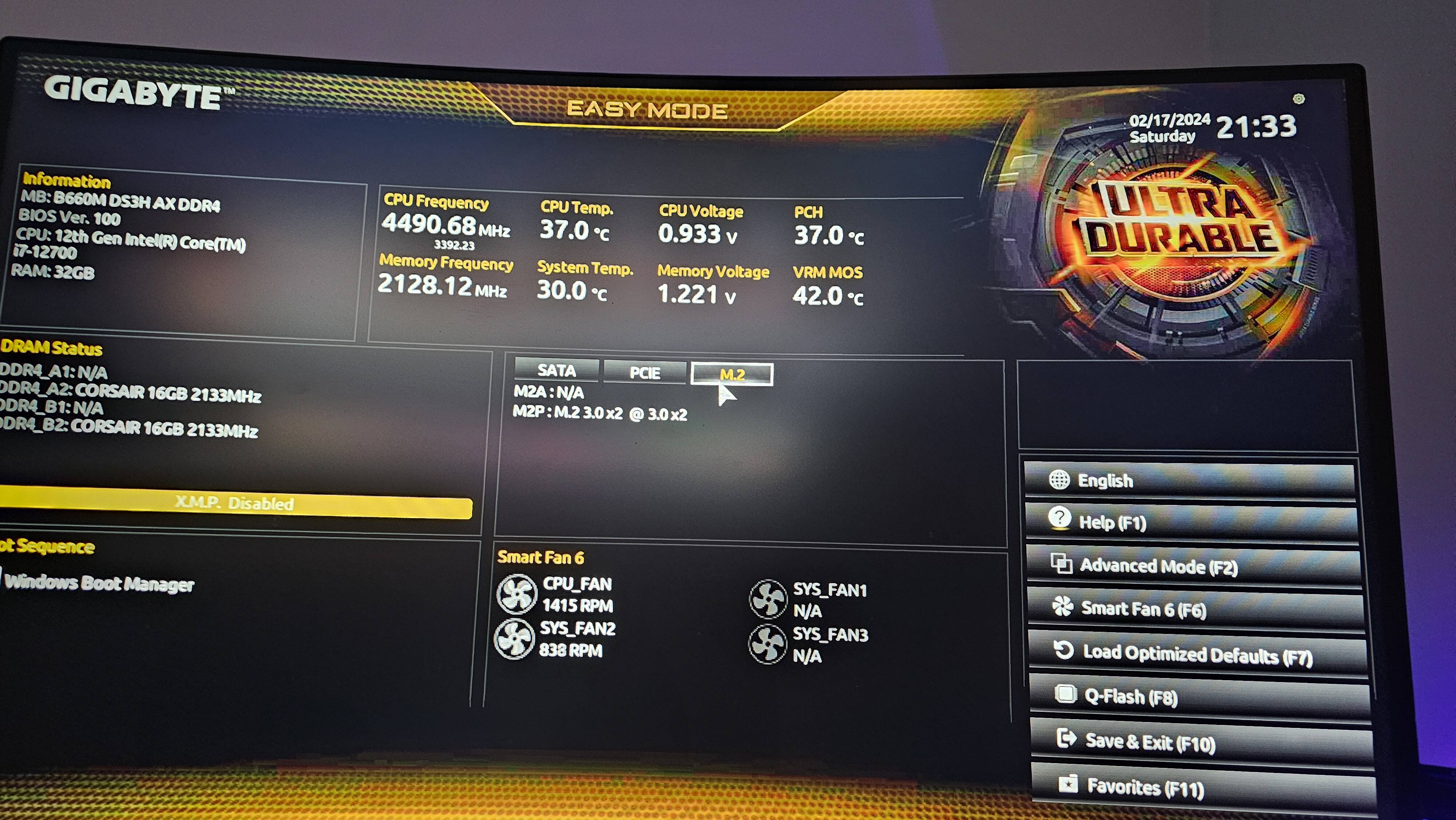 Need help!!! PC not booting up after going into bios when I upgraded my
