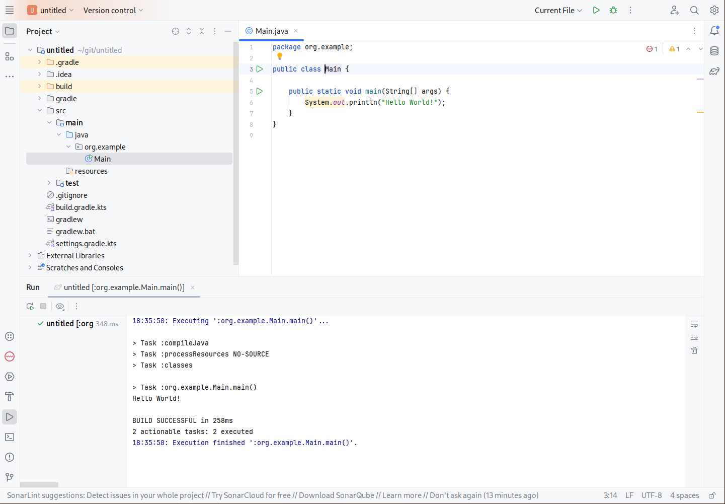 IntelliJ refuses to run a simple Java code - Programming - Linus Tech Tips