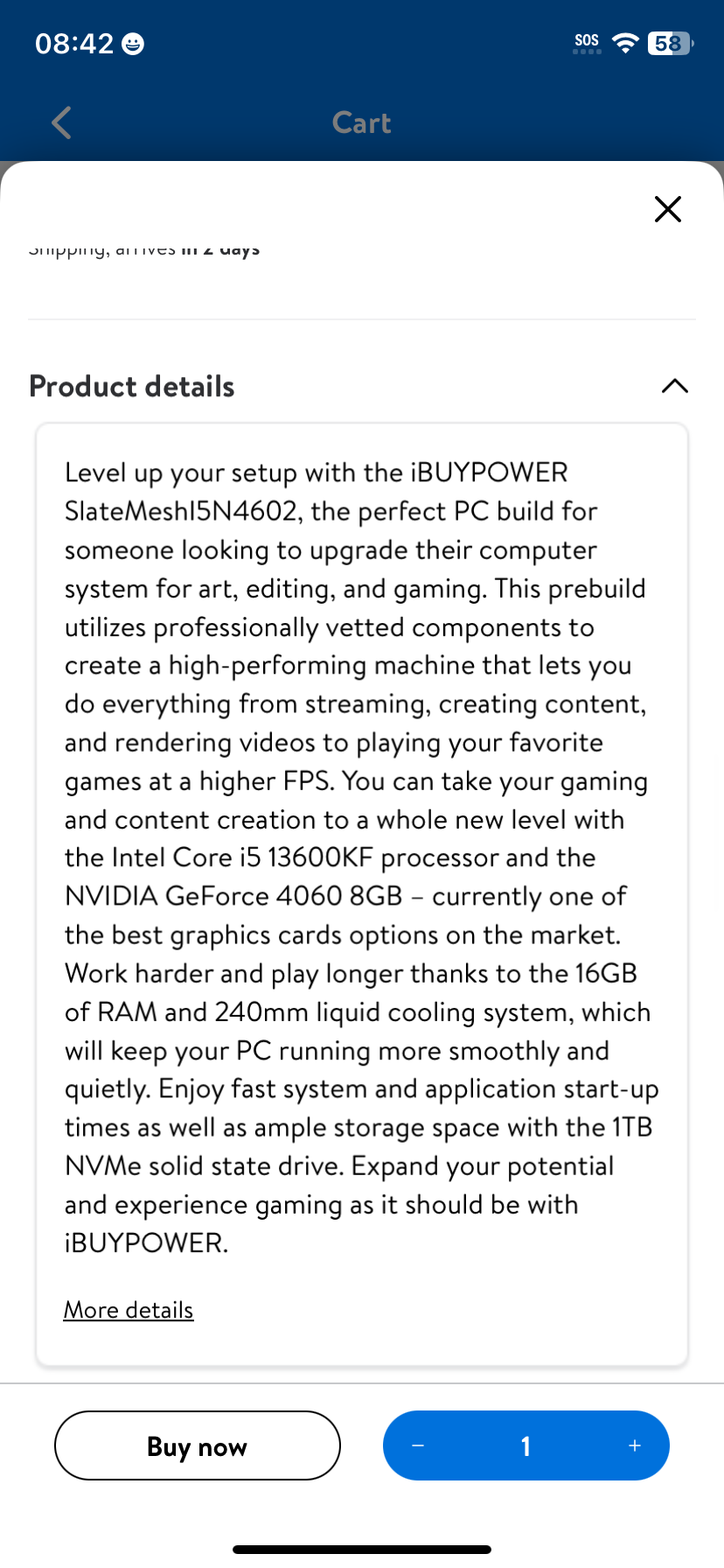 Ibuypower Walmart Black Friday pc, is it good? General Discussion